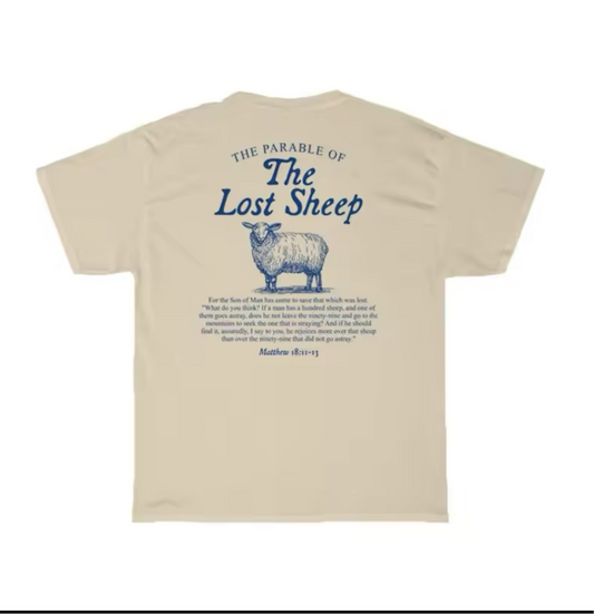 The parable of the lost sheep t shirt