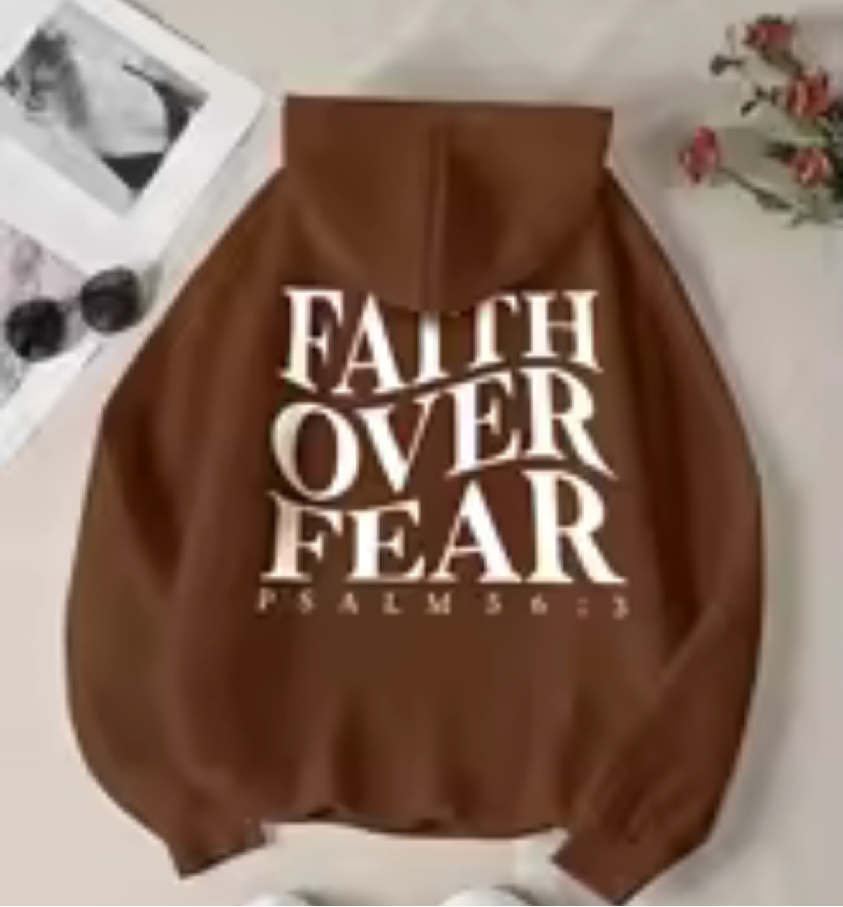 Faith over fear hoodie