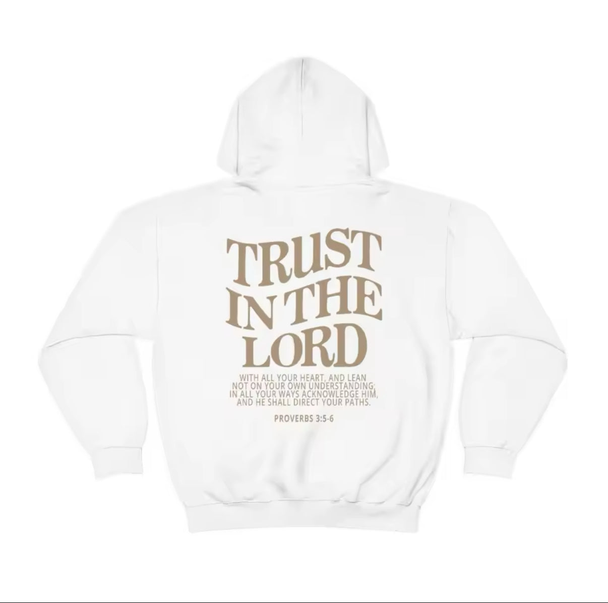 Trust in the lord hoodie