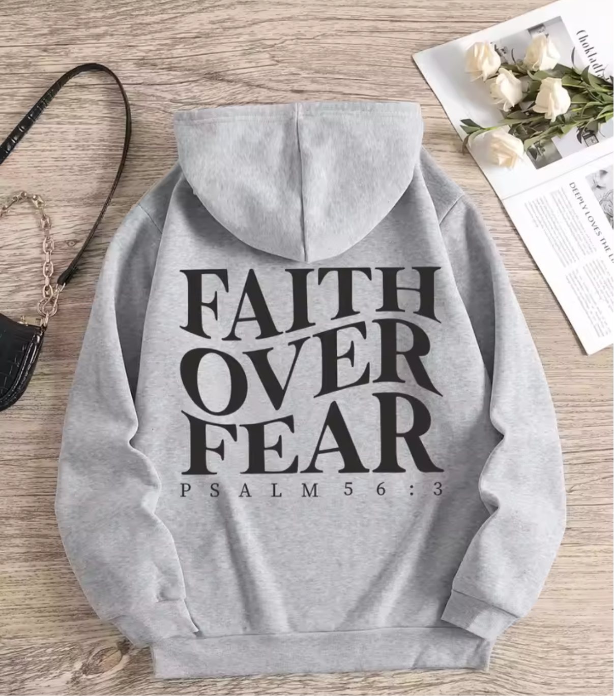 Faith over fear hoodie